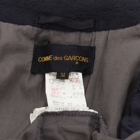 Women's Comme Des Garcons Shrunken Wool Duster Coat