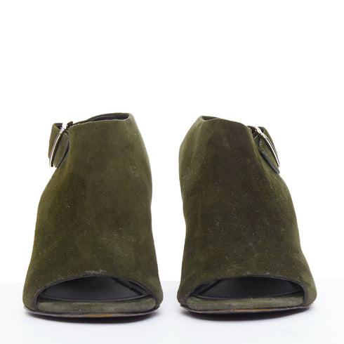 Women's Alexander Wang Suede Cut Out Open Toe Heels