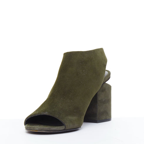 Women's Alexander Wang Suede Cut Out Open Toe Heels