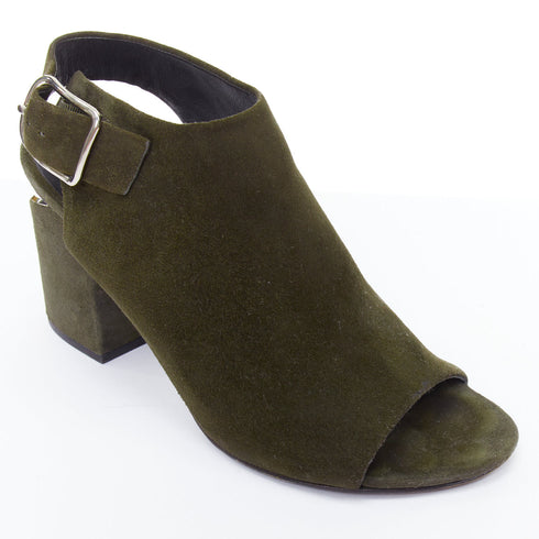 Women's Alexander Wang Suede Cut Out Open Toe Heels