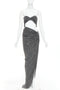 Women's Alexandre Vauthier Crystal Draped Gown