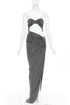 Women's Alexandre Vauthier Crystal Draped Gown