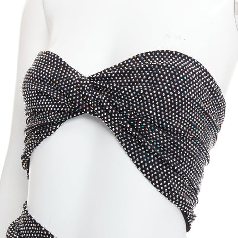 Women's Alexandre Vauthier Crystal Draped Gown