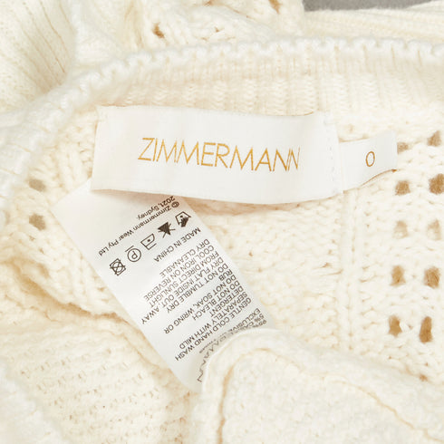 Women's Zimmermann Cotton Botanica Flounce Sweater