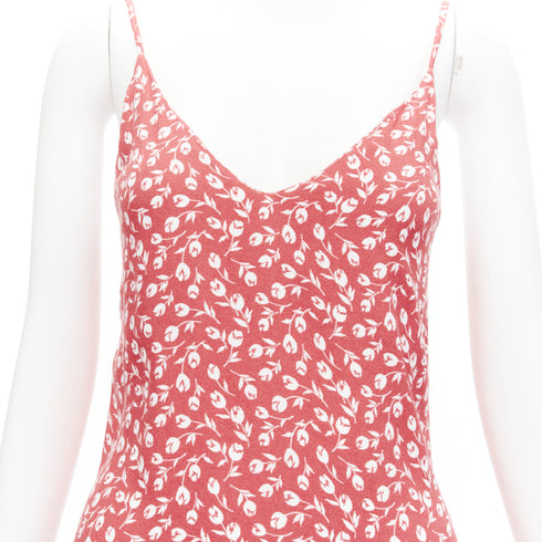 Women's Reformation Marlowe Floral Mini Slip Dress