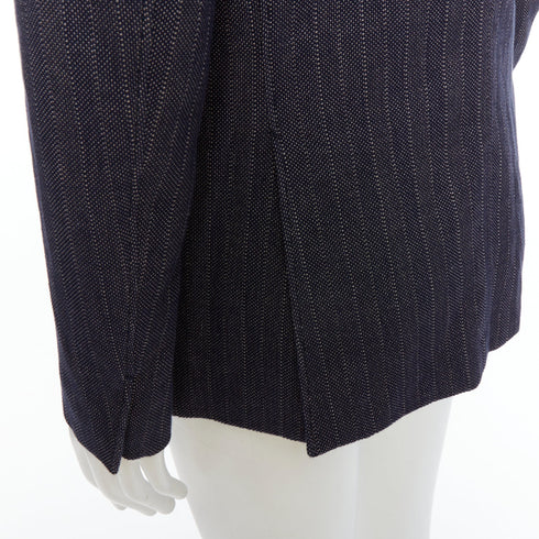 Men's Jil Sander Cotton Striped Double Blazer