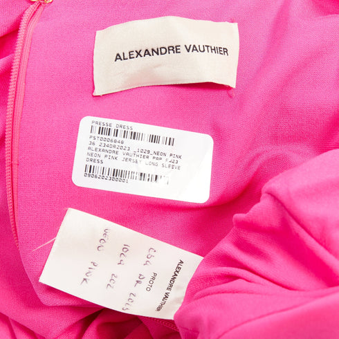 Women's Alexandre Vauthier Power Shoulder Dress