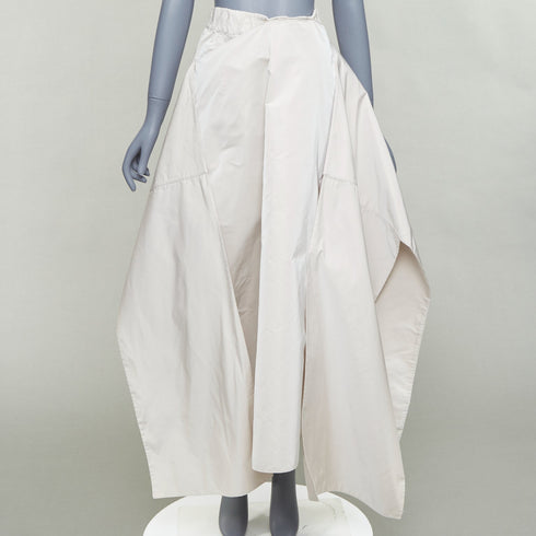 Women's Jil Sander Taffeta A-Line Midi Skirt