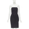 Women's Alexander Wang Corset Strapless Leather Dress