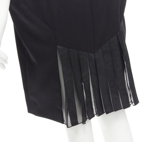 Women's Alexander Wang Corset Strapless Leather Dress