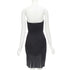 Women's Alexander Wang Corset Strapless Leather Dress