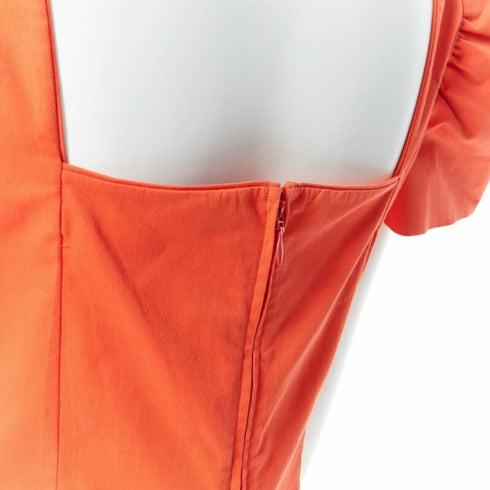 Women's Dsquared2 Ruche Drape Big Shoulders Dress