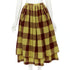 Women's Comme Des Garcons Shirred Checked Skirt