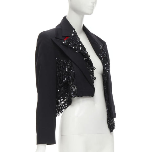 Women's Comme Des Garcons Sequin Mesh Jacket