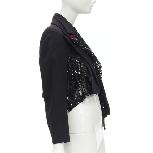 Women's Comme Des Garcons Sequin Mesh Jacket