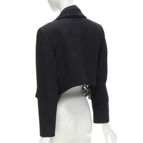 Women's Comme Des Garcons Sequin Mesh Jacket