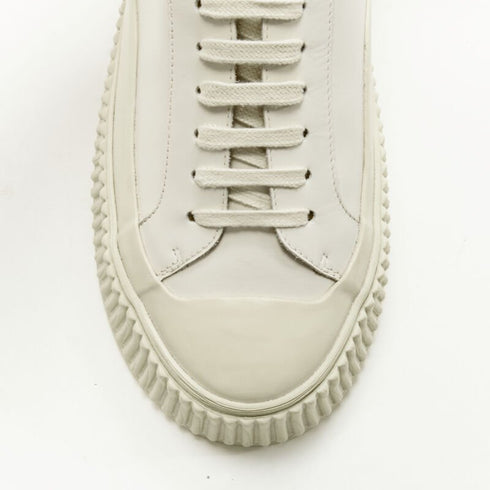Women's Jil Sander Leather Platform Sneaker