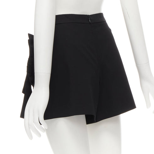 Women's Red Valentino Wool Bow High Waist Shorts
