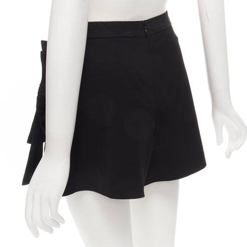 Women's Red Valentino Wool Bow High Waist Shorts