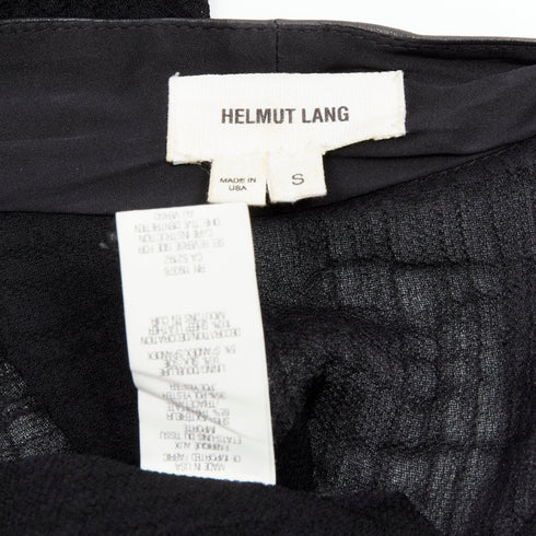 Women's Helmut Lang Leather Detail Biker Jacket