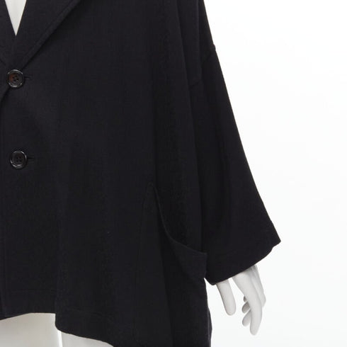 Women's Comme Des Garcons Wool Asymmetric Blazer