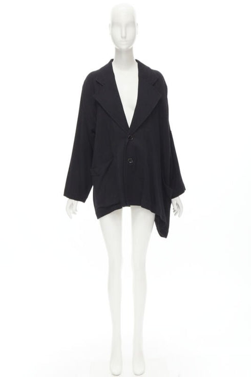 Women's Comme Des Garcons Wool Asymmetric Blazer