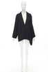 Women's Comme Des Garcons Wool Asymmetric Blazer