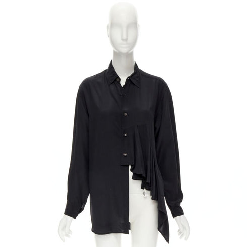 Women's Comme Des Garcons Draped Jewel Shirt
