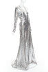 Women's Alexandre Vauthier Sequin Plunge Gown