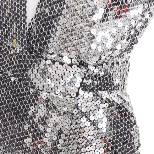 Women's Alexandre Vauthier Sequin Plunge Gown