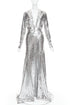 Women's Alexandre Vauthier Sequin Plunge Gown