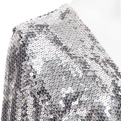 Women's Alexandre Vauthier Sequin Plunge Gown