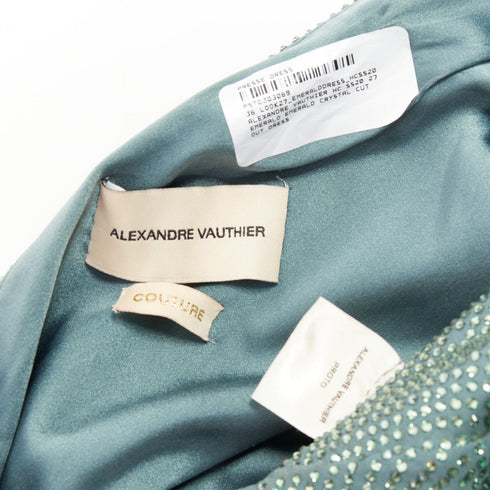 Women's Alexandre Vauthier Crystal Cut Out Dress