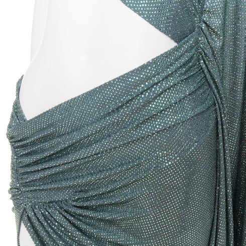 Women's Alexandre Vauthier Crystal Cut Out Dress