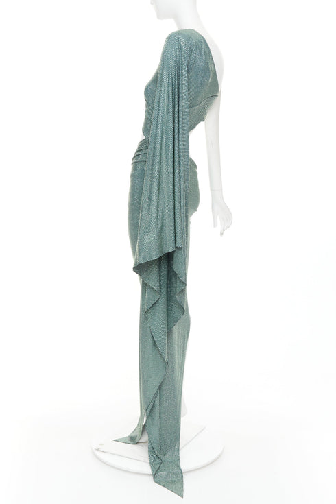 Women's Alexandre Vauthier Crystal Cut Out Dress