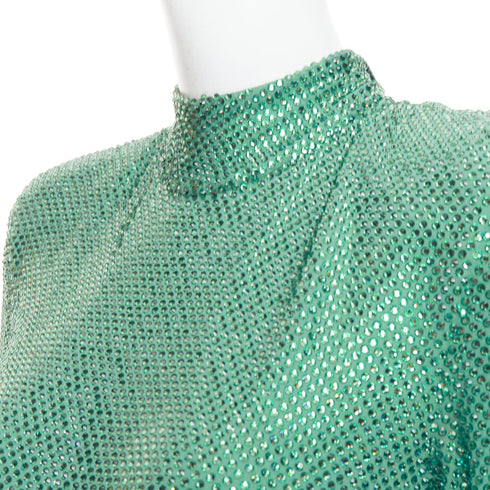 Women's Alexandre Vauthier Crystal Cut Out Gown