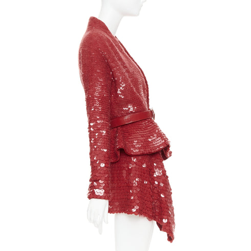 Women's Alexandre Vauthier Sequin Peplum Jacket