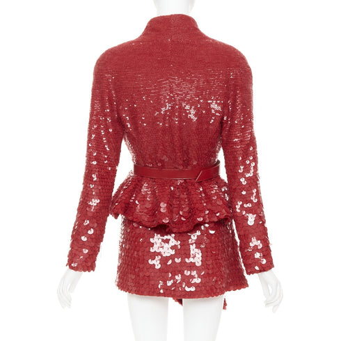 Women's Alexandre Vauthier Sequin Peplum Jacket