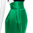 Women's Alexandre Vauthier Velvet Green Gown