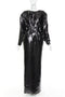 Women's Alexandre Vauthier Sequin Batwing Gown