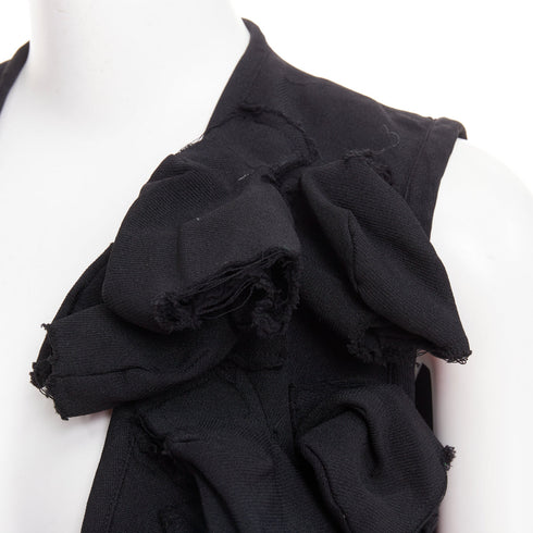 Women's Comme Des Garcons 2017 Ruffle Long Vest