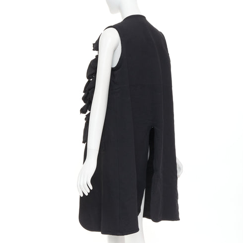 Women's Comme Des Garcons 2017 Ruffle Long Vest