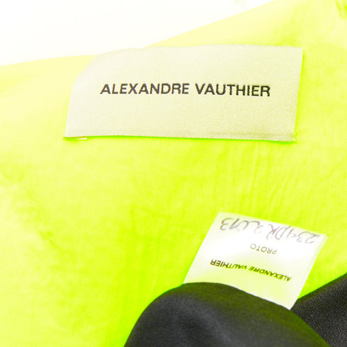 Women's Alexandre Vauthier Velvet Cut Out Dress