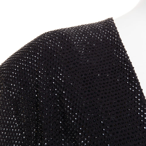 Women's Alexander Vauthier Crystal Drape Gown