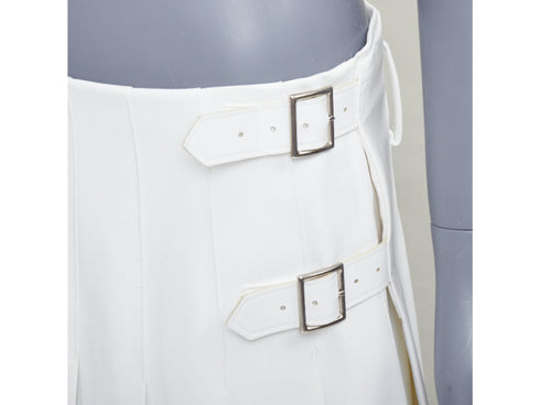 Men's Comme Des Garcons 2018 Leather Kilt Skirt