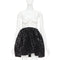 Women's Alexandre Vauthier Satin Bow Sequin Dress