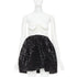 Women's Alexandre Vauthier Satin Bow Sequin Dress