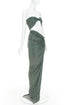 Women's Alexandre Vauthier Crystal Low Waist Gown