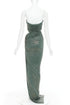 Women's Alexandre Vauthier Crystal Low Waist Gown
