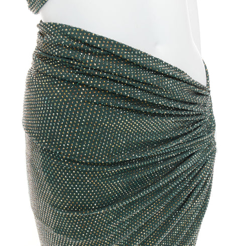 Women's Alexandre Vauthier Crystal Low Waist Gown